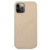 Guess GUHCP12MRSAVSLG iPhone 12/12Pro 6,1 złoty/gold hardcase Saffiano Vintage Script