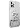 Guess GUHCP12LLG4GSI iPhone 12 Pro Max6,7 srebrny/silver hardcase 4G Big Liquid Glitter