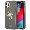 Guess GUHCP12LPCUGL4GBK iPhone 12 ProMax 6,7 czarny/black hard case Glitter 4G Big Logo