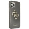 Guess GUHCP12LPCUGL4GBK iPhone 12 ProMax 6,7 czarny/black hard case Glitter 4G Big Logo