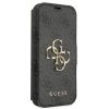 Guess GUBKP13X4GMGGR iPhone 13 Pro Max6,7 szary/grey book 4G Big Metal Logo