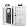 Guess GUHCP13L4GMRGR iPhone 13 Pro / 13 6,1 szary/grey hardcase 4G with ring stand
