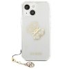 Guess GUHCP13SKS4GGO iPhone 13 mini 5,4 Transparent hardcase 4G Gold Charms Collection
