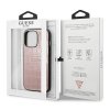 Guess GUHCP13LPCRBPI iPhone 13 Pro / 136,1 różowy/pink Croco Strap Collection