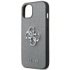 Guess GUHCP13SSA4GSGR iPhone 13 mini 5,4 szary/grey hardcase Saffiano 4G Metal Logo