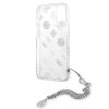 Guess GUHCP13SKSPESI iPhone 13 mini 5,4 srebrny/silver hardcase Peony Chain Collection