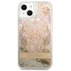 Guess GUHCP13SLFLSD iPhone 13 mini 5,4 złoty/gold hardcase Paisley Liquid Glitter