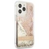 Guess GUHCP13LLFLSD iPhone 13 Pro / 136,1 złoty/gold hardcase Paisley Liquid Glitter