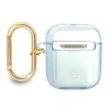 Guess  GUA2HHTSB AirPods 1/2 cover niebieski/blue Strap Collection