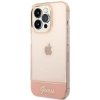 Guess GUHCP14XHGCOP iPhone 14 Pro Max 6,7 różowy/pink hardcase Translucent