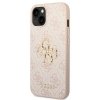 Guess GUHCP14S4GMGPI iPhone 14 / 15 / 136.1 różowy/pink hardcase 4G Big Metal Logo