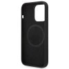 Guess GUHMP14LSBPLK iPhone 14 Pro 6,1 czarny/black hard case Silicone Logo Plate MagSafe