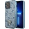 Guess GUHCP13LP4TPB iPhone 13 Pro / 13 6,1 niebieski/blue hardcase 4G Triangle Logo Cardslot
