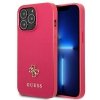 Guess GUHCP13LPS4MF iPhone 13 Pro / 13 6,1 różowy/pink hardcase Saffiano 4G Small Metal Logo
