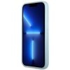 Guess GUHCP13LPS4MB iPhone 13 Pro / 13 6,1 niebieski/blue hardcase Saffiano 4G Small Metal Logo