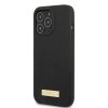 Guess GUHMP13XSPLK iPhone 13 Pro Max 6,7 czarny/black hard case Silicone Logo Plate MagSafe