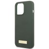Guess GUHMP13XSPLA iPhone 13 Pro Max 6,7 zielony/khaki hard case Silicone Logo Plate MagSafe