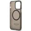 Guess GUHMP13XHTCMK iPhone 13 Pro Max 6,7 czarny/black hard case Gold Outline Translucent MagSafe