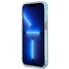Guess GUHMP13XHTCMB iPhone 13 Pro Max6,7 niebieski/blue hard case Gold Outline Translucent MagSafe