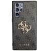 Guess GUHCS23L4GMGGR S23 Ultra S918szary/grey hardcase 4G Big Metal Logo