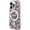 Guess GUHMP14XHCFWSP iPhone 14 Pro Max6.7 różowy/pink hardcase Flower MagSafe