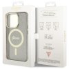 Guess GUHMP14XHCMCGK iPhone 14 Pro Max6.7 czarny/black hardcase Glitter Gold MagSafe