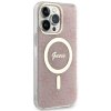 Guess GUHMP14XH4STP iPhone 14 Pro Max6.7 różowy/pink hardcase 4G MagSafe
