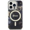 Guess GUHMP14LHTMRSK iPhone 14 Pro 6.1 czarny/black hardcase Golden Marble MagSafe