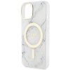 Guess GUHMP14SPCUMAH iPhone 14 / 15 / 13 6.1 biały/white hardcase Marble MagSafe