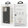 Guess GUHCP14LGF4GGR iPhone 14 Pro 6,1 szary/grey hardcase 4G Charms Collection