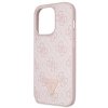 Guess GUHCP14LP4TDSCPP iPhone 14 Pro 6.1 różowy/pink hardcase Crossbody 4G Metal Logo