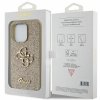 Guess GUHCP15LHG4SGD iPhone 15 Pro 6.1 złoty/gold hardcase Glitter Script Big 4G