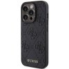 Guess GUHCP15LP4EPMK iPhone 15 Pro 6.1czarny/black hardcase Leather 4G Stamped