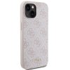 Guess GUHCP15MG4GFPI iPhone 15 Plus / 14 Plus 6.7 różowy/pink hard case 4G Metal Gold Logo