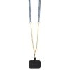 Guess GUHCP15XP4TDSCPB iPhone 15 Pro Max 6.7 niebieski/blue hardcase Crossbody 4G Metal Logo