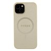 Guess GUHMP15MPSAHMCB iPhone 15 Plus / 14 Plus 6.7 złoty/gold hardcase Saffiano MagSafe