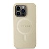 Guess GUHMP15XPSAHMCB iPhone 15 Pro Max 6.7 złoty/gold hardcase Saffiano MagSafe