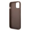 Guess GUHCP15M4GMGBR iPhone 15 Plus / 14 Plus 6.7 brązowy/brown hardcase 4G Big Metal Logo