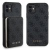 Zestaw Guess GUBPM5N614GEMGK iPhone11 6.1 hardcase + Powerbank 5000mAh MagSafe czarny/black 4G Metal Logo