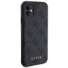 Zestaw Guess GUBPM5N614GEMGK iPhone11 6.1 hardcase + Powerbank 5000mAh MagSafe czarny/black 4G Metal Logo