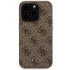 Zestaw Guess GUBPM5P15X4GEMGW iPhone15 Pro Max 6.7 hardcase + Powerbank 5000mAh MagSafe brązowy/brown 4G Metal Logo