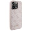Zestaw Guess GUBPM5P15L4GEMGP iPhone15 Pro 6.1 hardcase + Powerbank 5000mAh MagSafe różowy/pink 4G Metal Logo