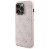 Zestaw Guess GUBPM5P15X4GEMGP iPhone15 Pro Max 6.7 hardcase + Powerbank 5000mAh MagSafe różowy/pink 4G Metal Logo