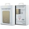 Guess Powerbank indukcyjny 15WGUPBM5AL4DMD 5000mAh złoty/gold MagSafe 4G Strassed Metal Logo