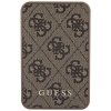Guess Powerbank 15W GUPB5LP4GEGW5000mAh brązowy/brown 4G Leather Metal Logo