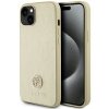 Guess GUHCP15MPS4DGPD iPhone 15 Plus / 14 Plus 6.7 złoty/gold hardcase Strass Metal Logo