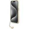 Guess GUHCP15LGF4GGR iPhone 15 Pro 6.1 szary/grey hardcase 4G Charms Collection