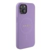 Guess GUHMP15MPSAHMCU iPhone 15 Plus / 14 Plus 6.7 fioletowy/purple hardcase Saffiano MagSafe