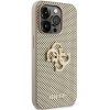 Guess GUHCP15XPSP4LGD iPhone 15 Pro Max 6.7 złoty/gold hardcase Perforated 4G Glitter