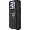 Guess GUHCP15XPGS4TDK iPhone 15 Pro Max 6.7 czarny/black hardcase Grip Stand 4G Triangle Strass